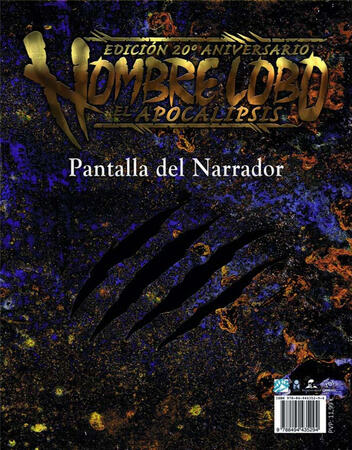 Narrator screen - Werewolf: The Apocalypse 20 Anniversary Narrator screen - Werewolf: The Apocalypse 20 Anniversary